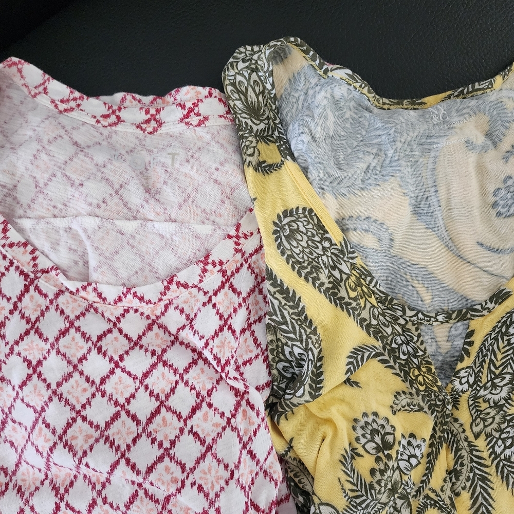 Set Of 2 Loft Tanks Size Medium